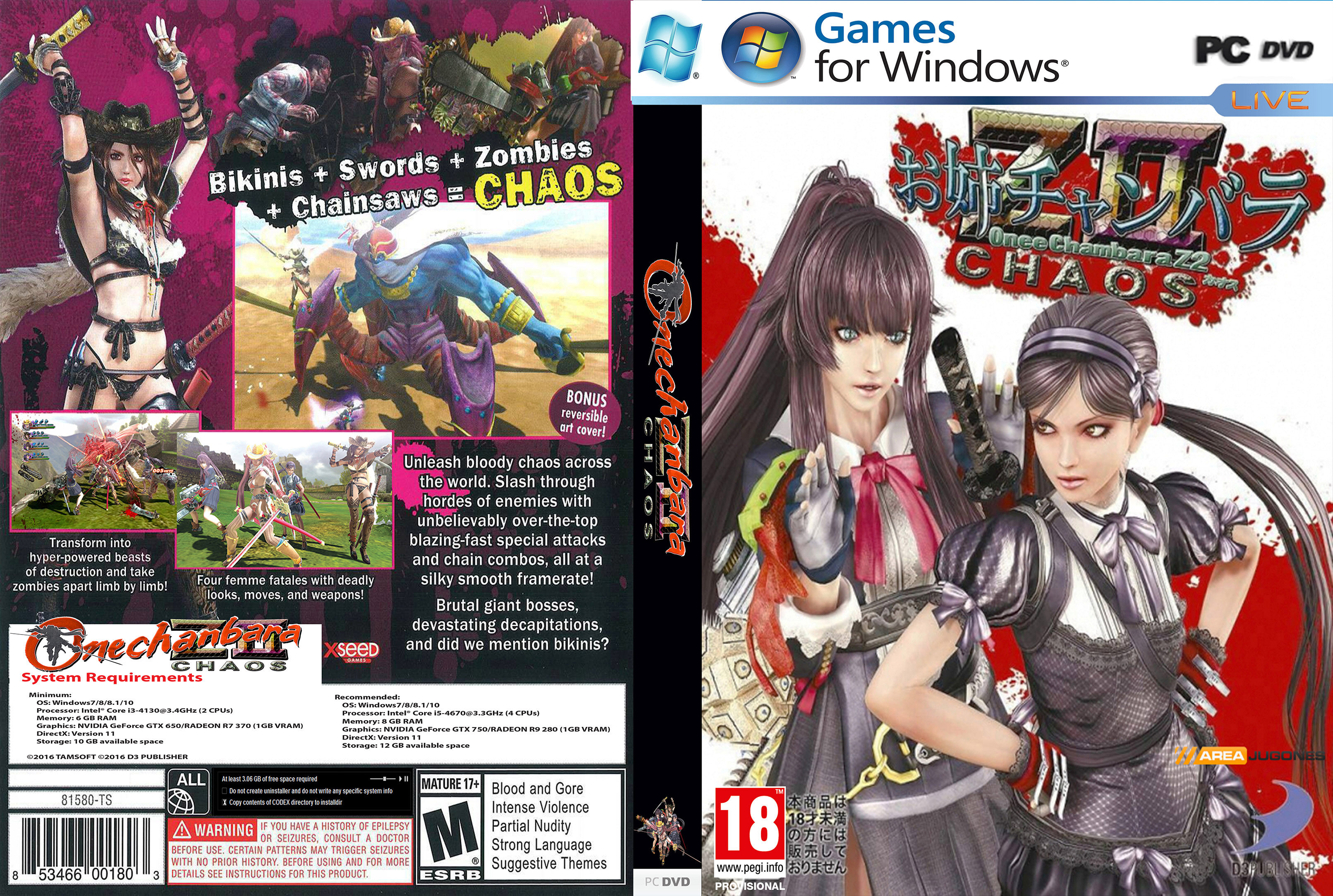 Onechanbara Z2: Chaos PC GAME [Offline INSTALLATION] Lazada Lazada