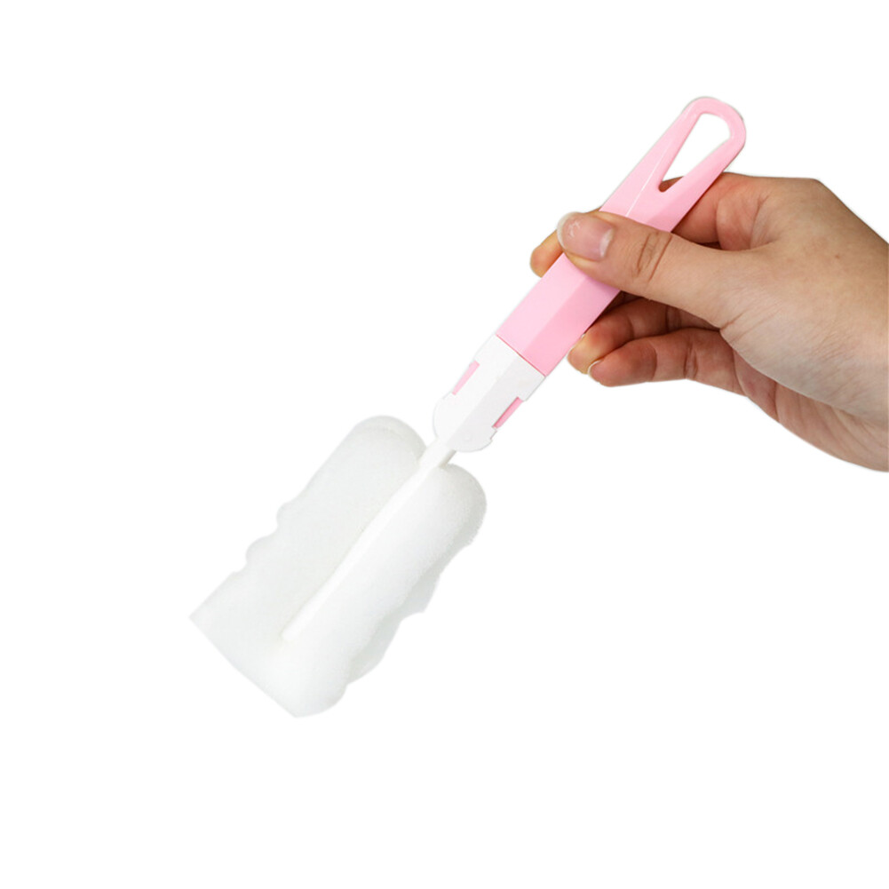 Baby Milk Feeding Bottle Brush Sponge Cleaning Tools Long handle brush