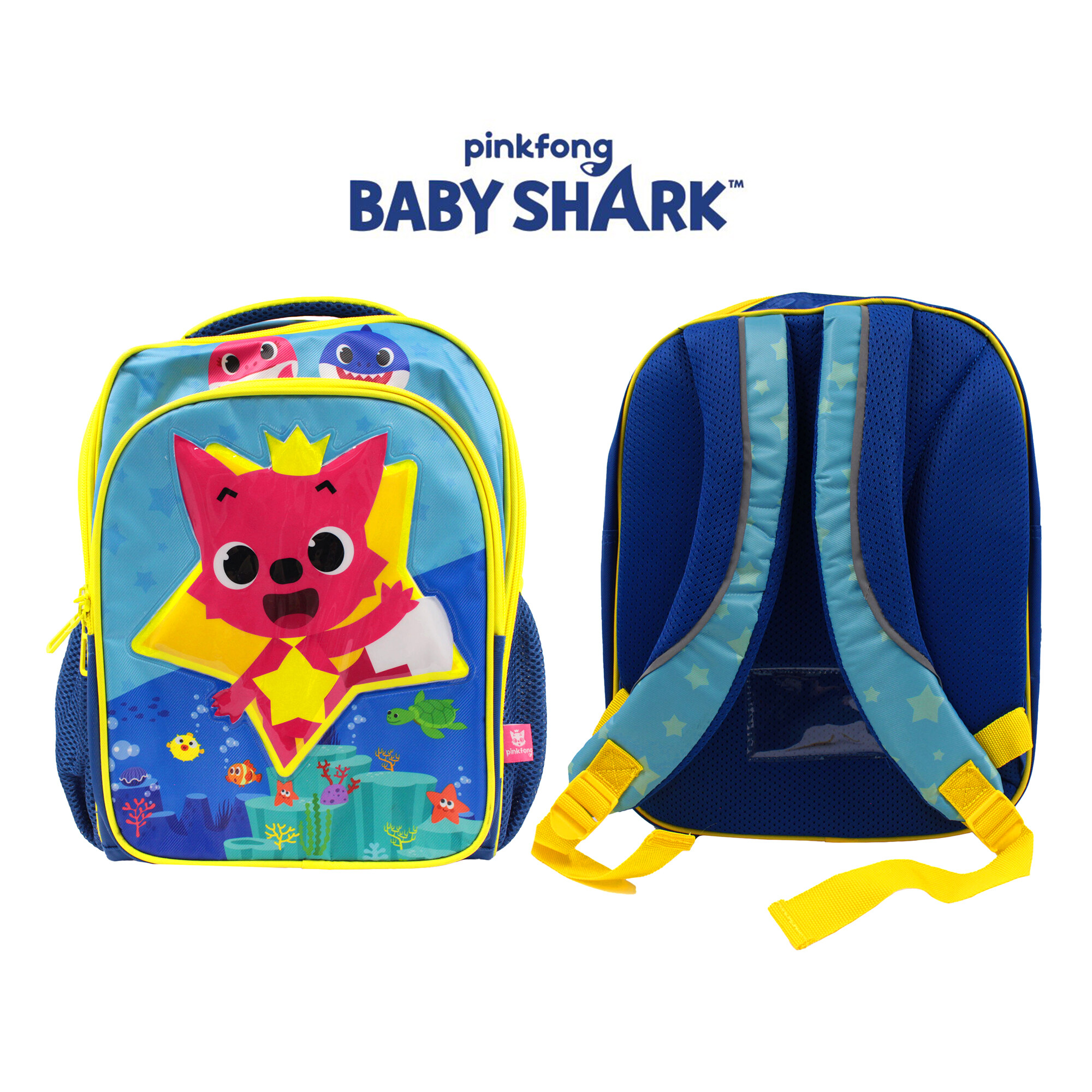 Baby shark book bag best sale