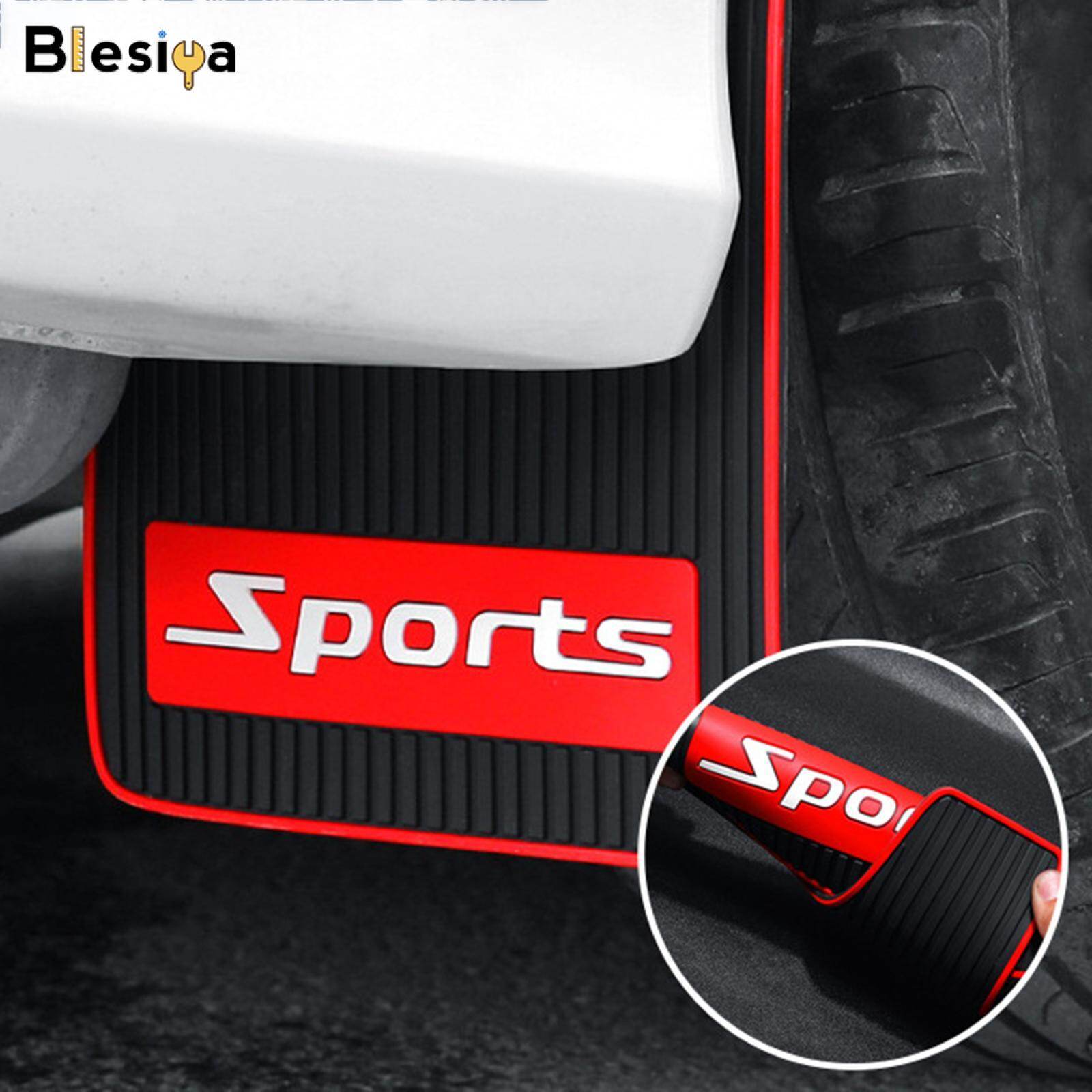 Blesiya Automotive Exterior Accessories Mud Flaps 4Pcs