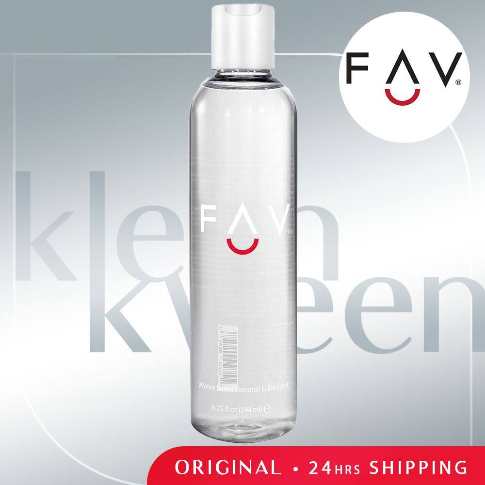 fav water based luxury personal lubricant Fav Water Based Luxury Personal Lubricant, Natural Feeling Lube for Women  Men and Couples, Toy Friendly, Condom Safe, 33.5 FL Oz main image 0