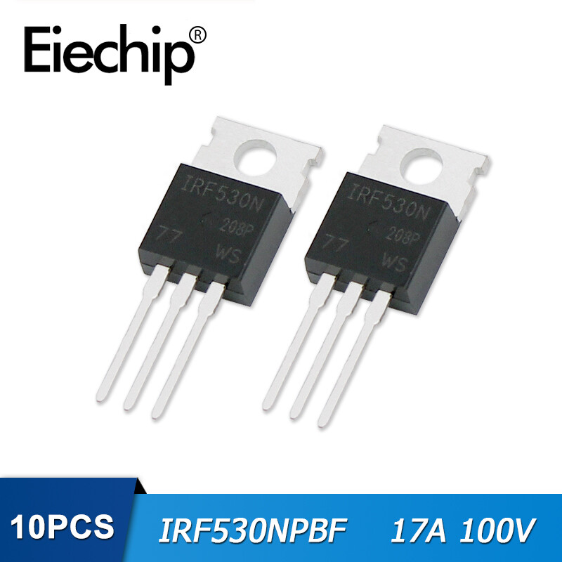 10pcs irf530npbf irf530 mosfet transistor 17a 100v to-220