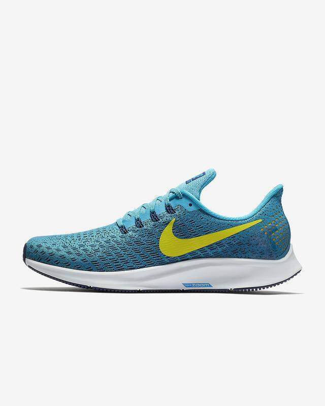 Nike Asli 40-45 Pria dan Wanita AIR ZOOM Berjalan Sepatu Hijau