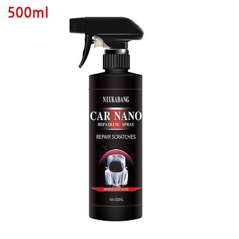 Car crystal coating wax car nano ceramic spray fast polishing wax car paint coating polishing crystal coating spray nano hydrophobic fast coating liquid wax crystal glaze paint polish 9H anti-scratch
