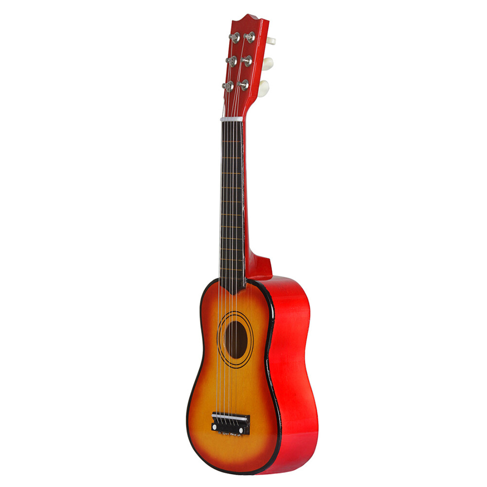 (Có Sẵn) Đàn Ghi-ta Mini Tiện Dụng 21 Inch 6 Dây Đàn Ukulele Đồ Chơi Học Tập Cho Trẻ Mới Bắt Đầu