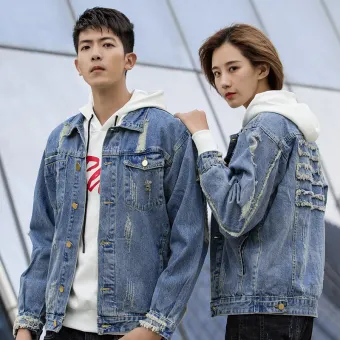 couple jeans jacket
