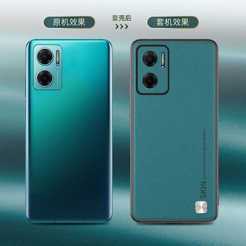 For Redmi Note 11 4G / Note 11s Casing Plain Skin Leather Cover Redmi Note11 Note11s Soft Bumper Shockproof Coque