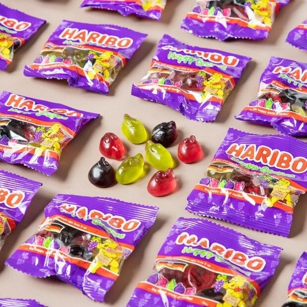 HARIBO Gummies Candy Sweet Jelly Party Box 1kg