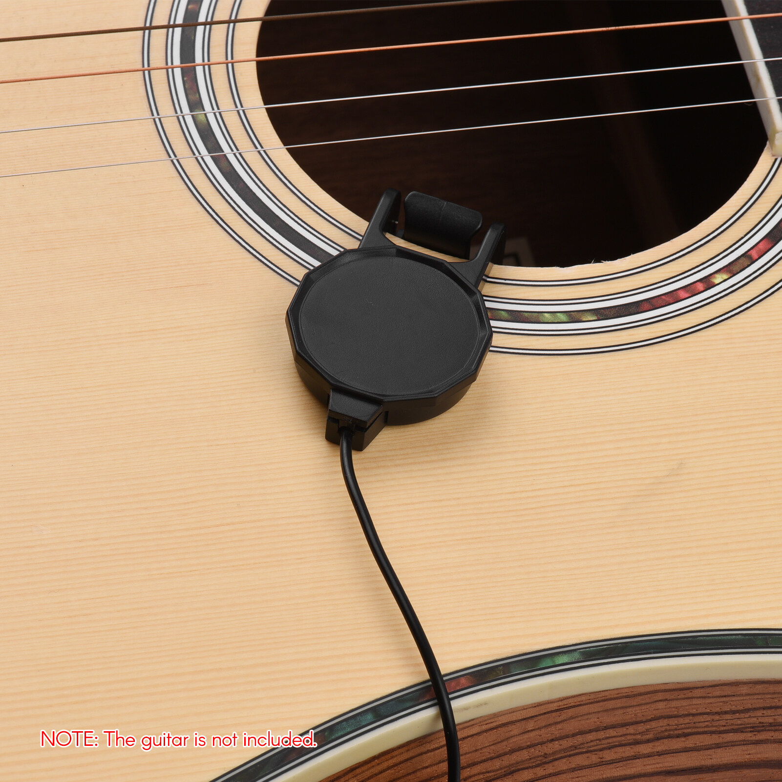 Bộ Chuyển Đổi Mini Pick-Up Cho Nhạc Cụ Clip-On Với Đầu Nối 1/4 Inch Cáp 2.4M Cho Guitar Acoustic Violin...