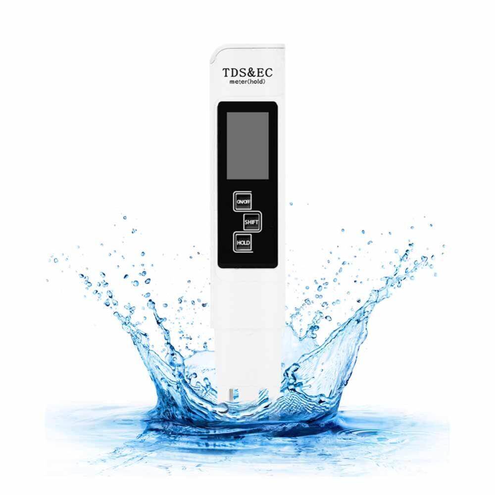 3 in 1 tds ec meter digital lcd display water testing pen purity filter