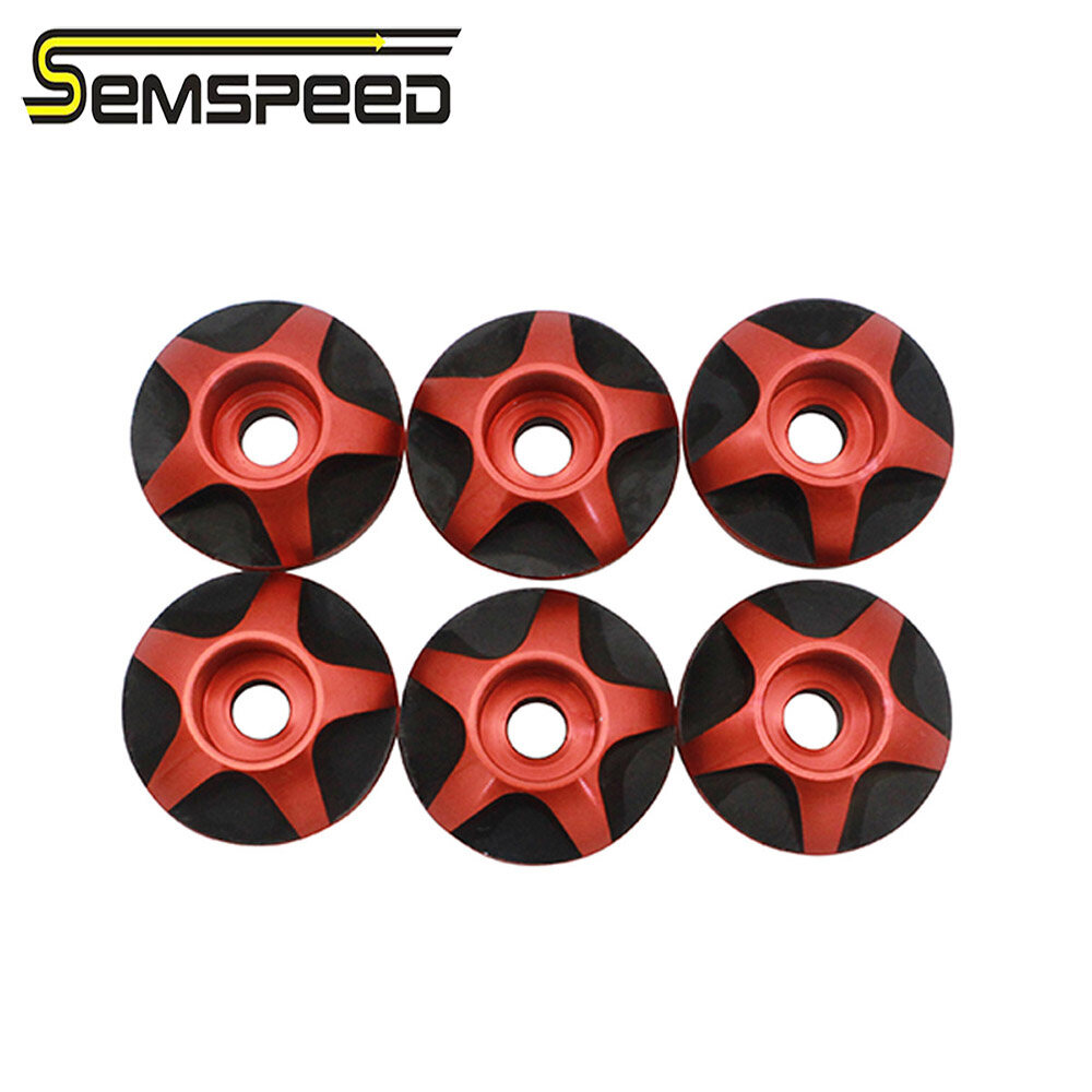 SEMSPEED Xe Máy Khung Lỗ Cap Cắm Side Panel Fairing Bolt Vít Bìa Cho Honda ADV 150 ADV150 2019 2020 2021 2022 6 Cái Bộ