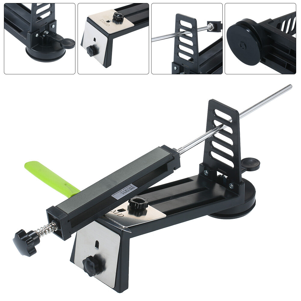 Smart Sensor Fixed-angle Knife Sharpener Kit Knife Grinder Professional Fine Medium Coarse 4 Sharpening Stones 120# 320# 600# 1500# for Knife Scissors