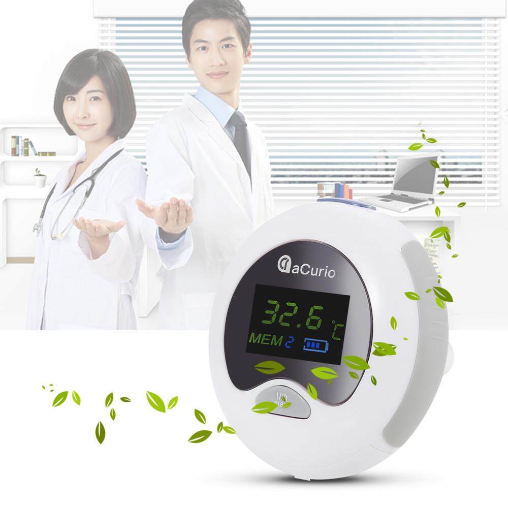 Acurio Ở-601 Độc Đáo Hồng Ngoại Mini MÀn HÌnh Lcd Kỹ Thuật Số Cho Bé Tai Sốt Cảnh Báo Nhiệt Kế Di Động Nhiệt Độ Màn Hình By Moonbeam
