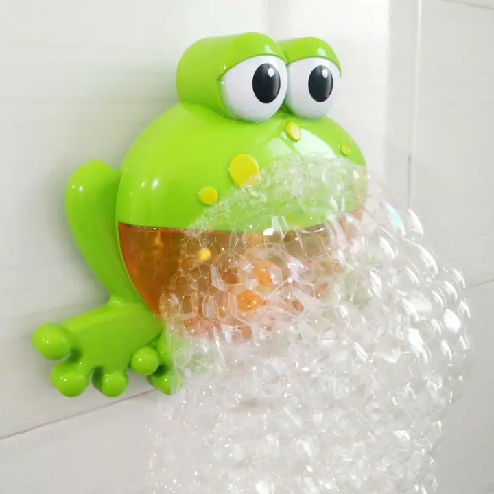 bubble frog for bath