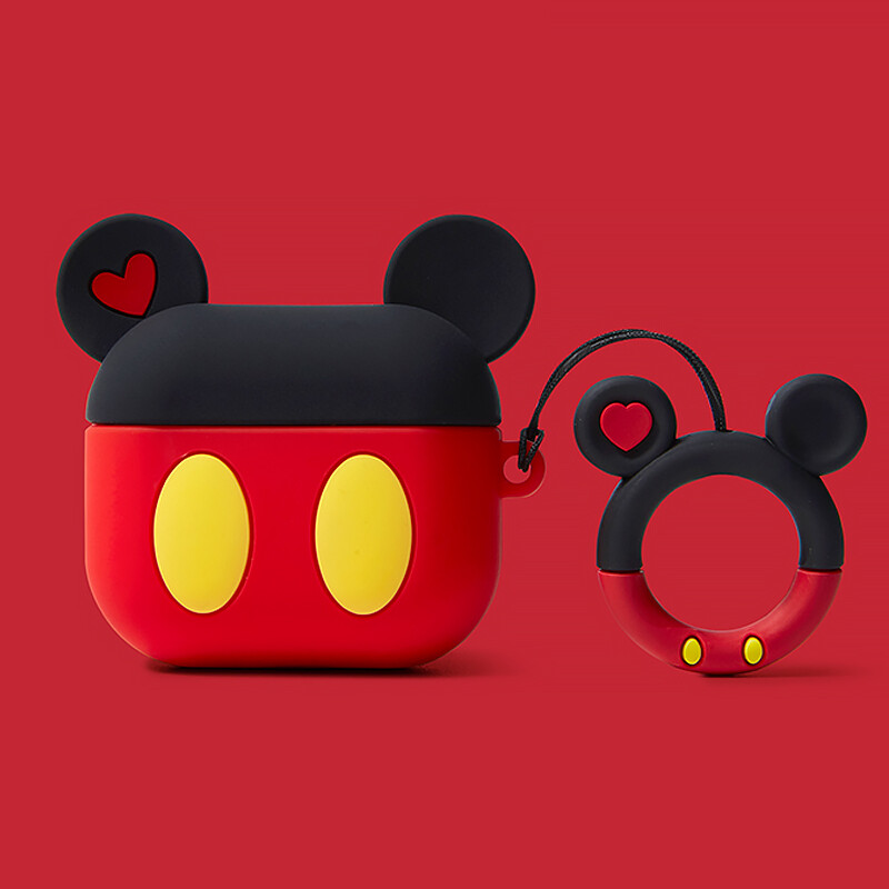 CrashStar 3D AirPods Case For AirPods 1 2 3 Pro inPods i12 i7 i12 Wireless Bluetooth Headphones Accessories Silicone Soft Cartoon Casing For Air Pods Earphone Charging Box Protective Cover With Ring Shockproof Shell Top Sale