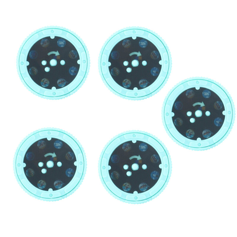 1/5pcs Children's Funny Projection Flashlight Toy Baby's Early Education Card Bedtime Story Recognition Pattern Luminous Toy Projection