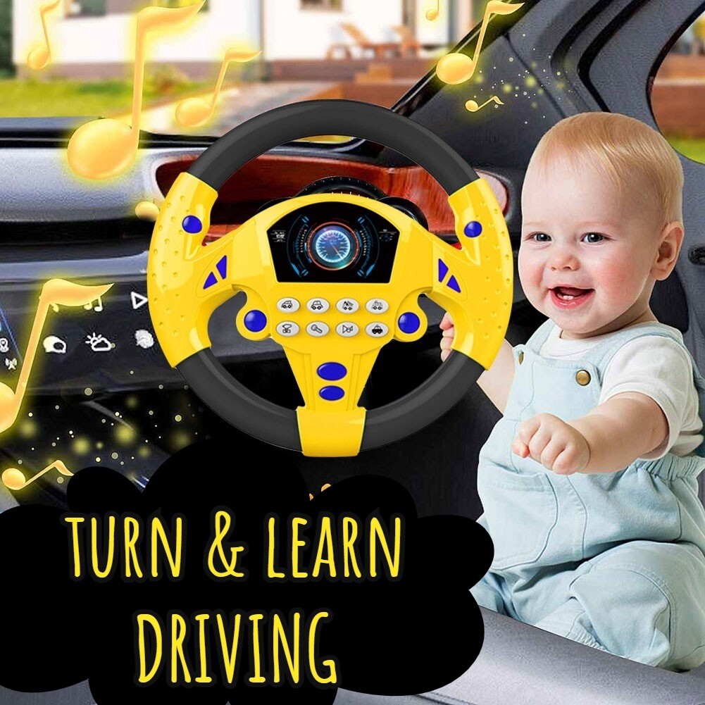 Backseat Driver Kids Back Seat Steering Wheel Fridja Children