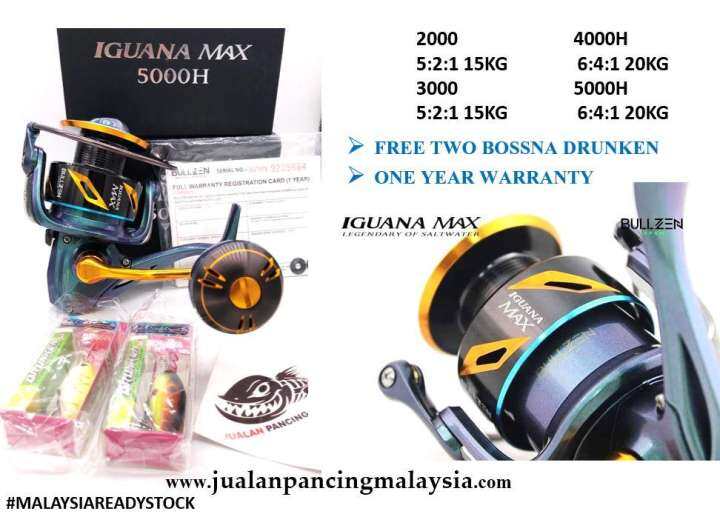 Bullzen iguana max 2000 Clearance