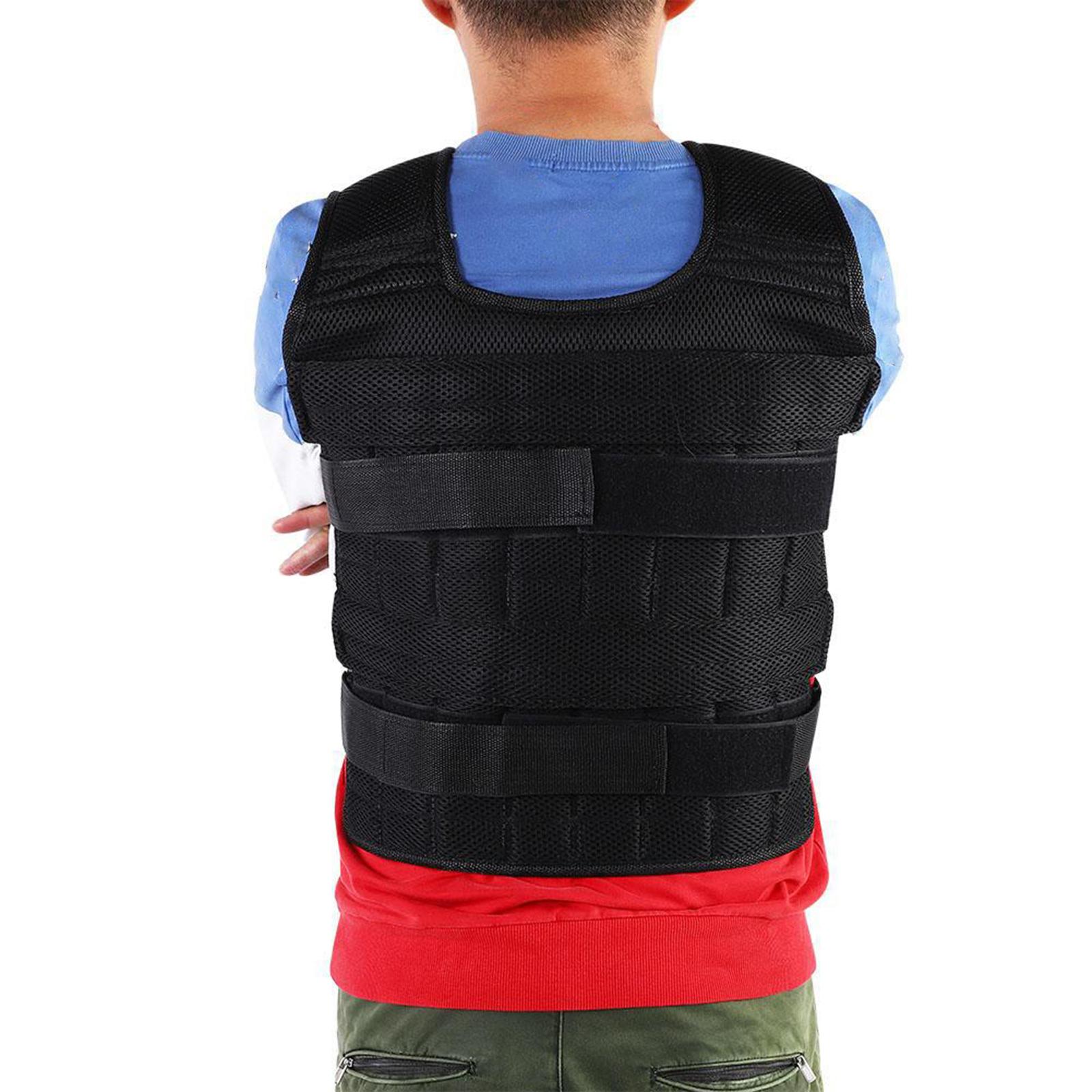 BNSTAR Áo Ghi Lê Trọng Lượng 50Kg Áo Khoác Tải Trọng Điều Chỉnh Được Áo Khoác Tập Luyện Thể Hình