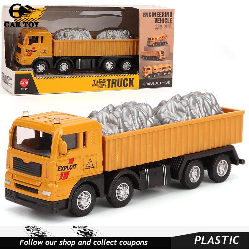 Car Toys 1pcs Alloy Diecast Car Model Engineering Toy Vehicles Dump Truck Forklift Excavator Model Car Mini Gift For Kids Boys model car