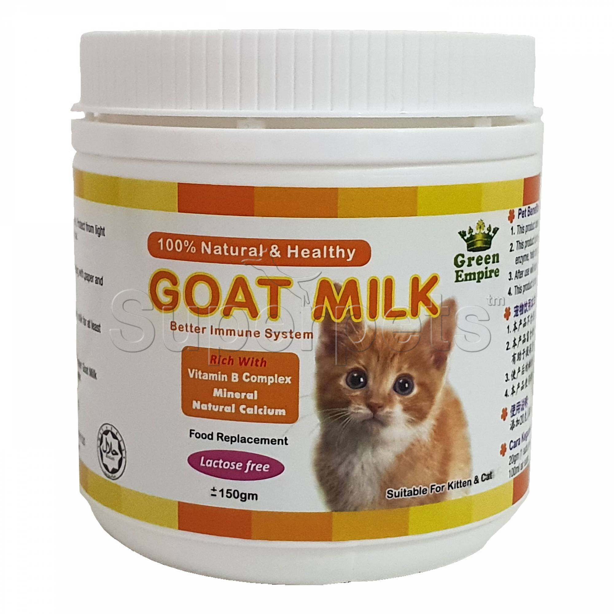 Can you give a kitten goats milk hotsell