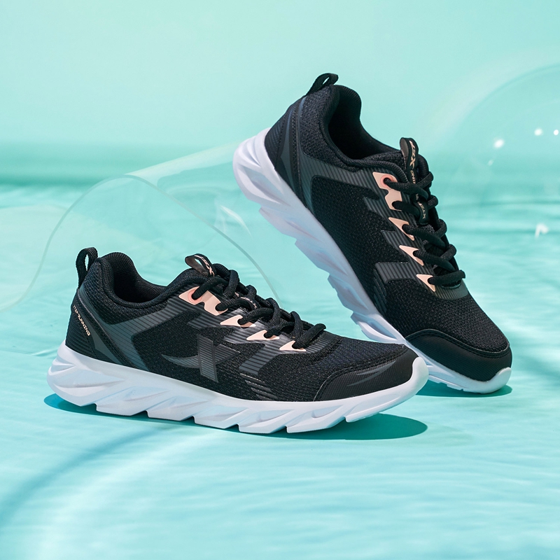 XTEP Counters women's Spring Running Shoes Soft Cube Technology Running Shoes 881318119258