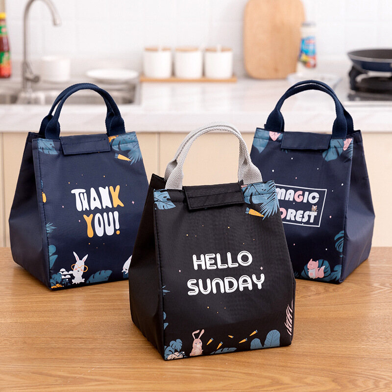 KS Magic Forest portable insulation bag thickened large-capacity lunch box bag insulation lunch bag