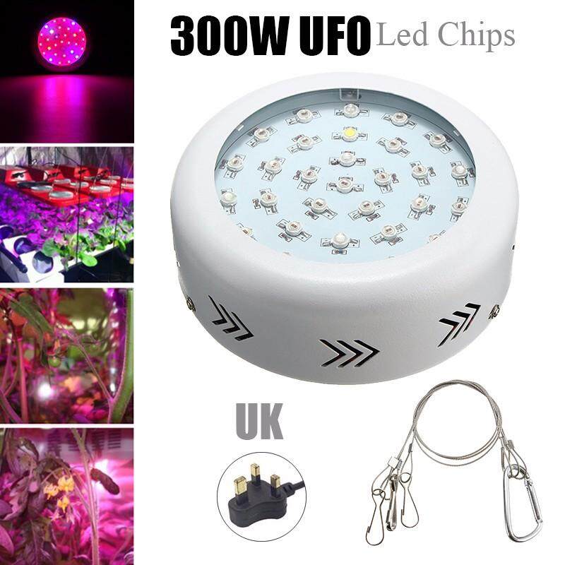 【Free Vận Chuyển + Đèn Flash Deal】 300 W UFO LED Phát Triển Ánh Sáng Suốt Đèn Bảng Điều Khiển Thuỷ Cung Trong Nhà Veg Hoa Vật Có Hoa