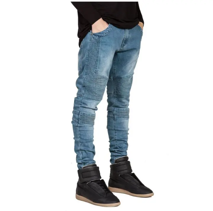 biker jeans men