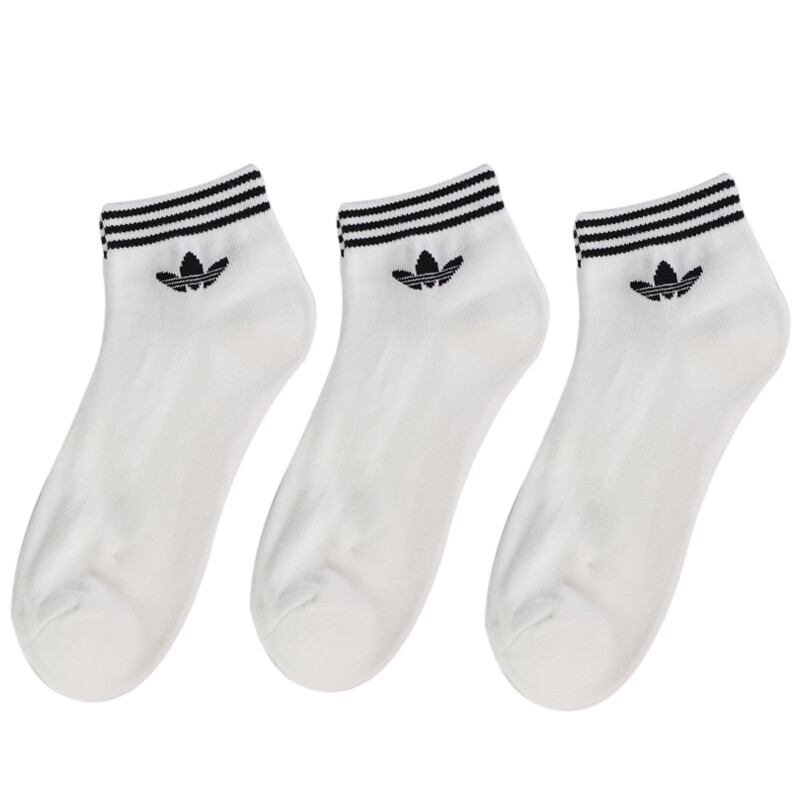 Adidas men's socks and women's socks spring new sports socks three pairs of  breathable short socks EE1152 | Lazada PH