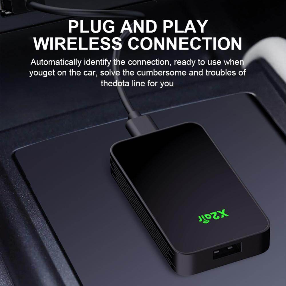 Car Navigation Box Bluetooth-compatible CarPlay Android Auto AI Box Intelligent Vehicle Module for Car Multimedia Video Player