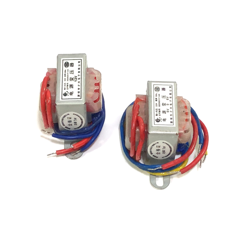 Máy Biến Áp Nguồn Diymore Chính Hãng AC220 Sang AC 6V/9V/12V Công Suất 1W Điện Áp Đơn Đầu Ra 2 Dây