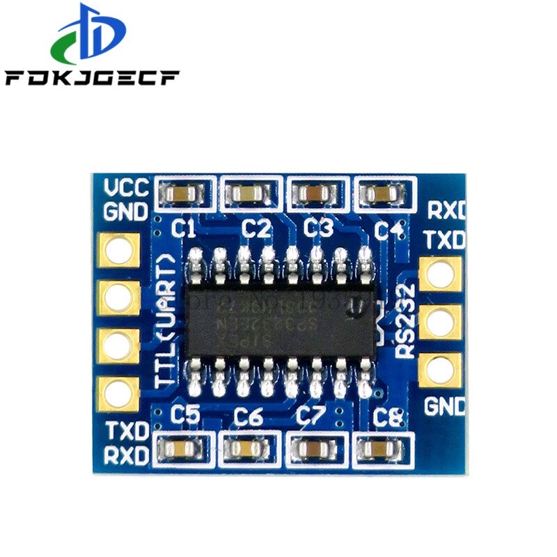 Rs232 sp3232 ttl to rs232 module rs232 to ttl brush line serial port module