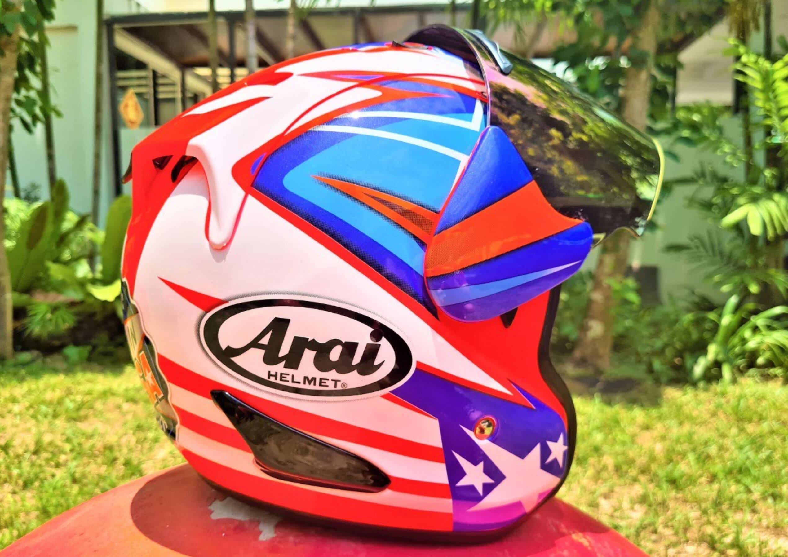 Arai Sz RAM NICKY HAYDEN STAR helmet arai helmet arai open face