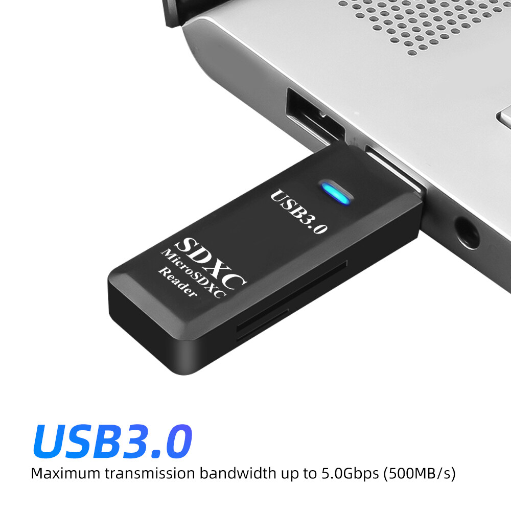 Bộ Đầu Đọc Thẻ Nhớ SDHC 2 Trong 1 USB 3.0 S D Micro SDXC S D Micro S D TF