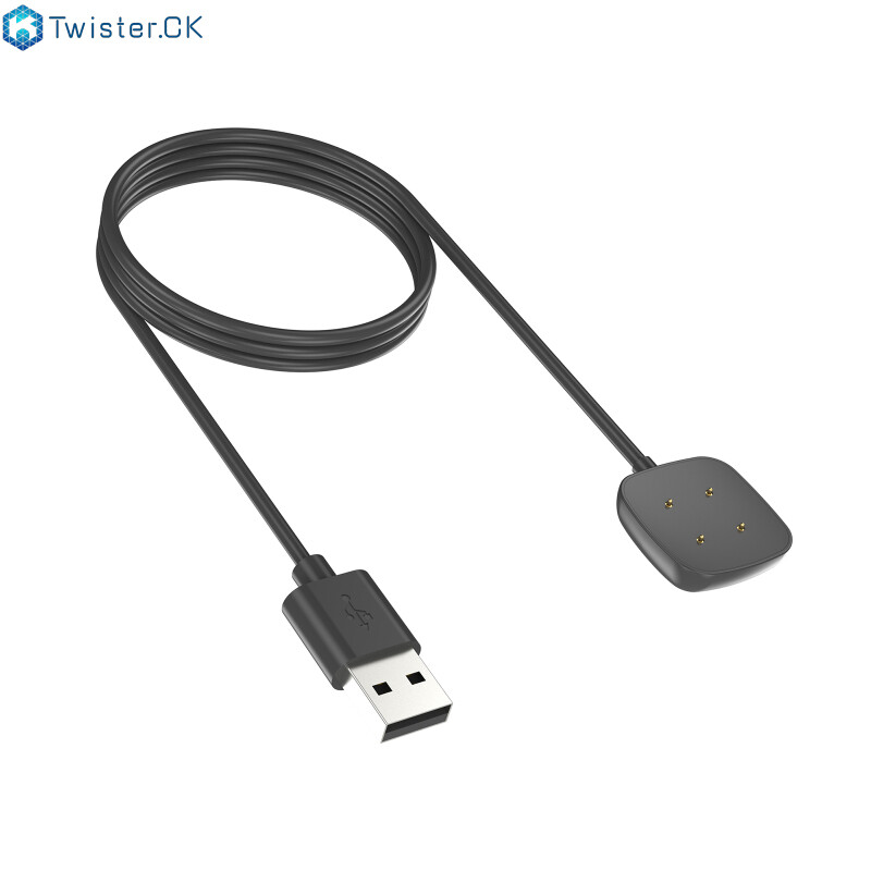 Bộ Chuyển Đổi Đế Sạc Đồng Hồ Thông Minh Cáp Sạc Usb Từ Tính Dây Nguồn Tương Thích Cho Fitbit Versa 4/3 Sense 2/1
