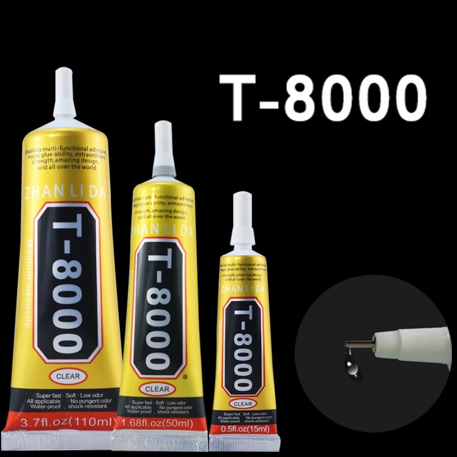 Multi purpose b7000 e8000 t7000 t8000 glue mobile phone screen adhesive clear liquid glue super glue diy mobile phone repair