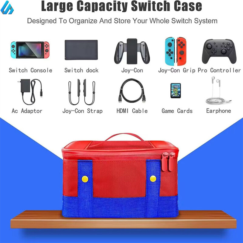 ESTO Christmas gifts Carrying Storage Case Protective Hard Shell Bag For Nintendo Switch Host Switch Oled