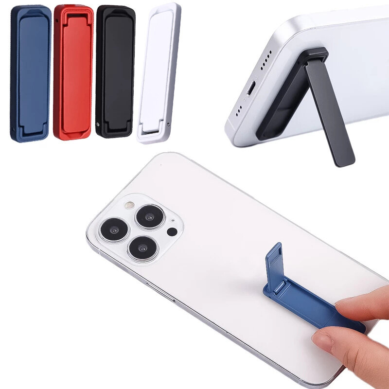 Giá Đỡ Điện Thoại Bằng Kim Loại Có Thể Gập Lại Mini Giá Đỡ Để Bàn Giá Đỡ Điện Thoại Di Động Di Động Giá Đỡ Gập Mỏng Vô Hình Tương Thích Với iPhone Samsung Xiaomi