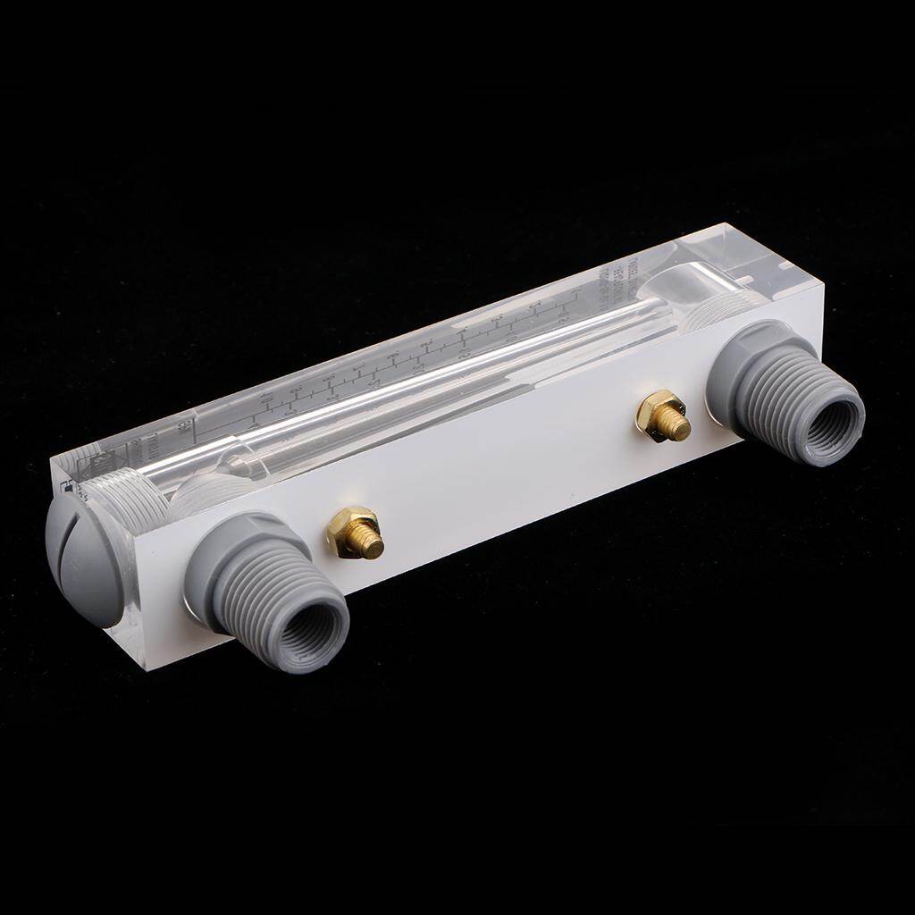 Baoblaze LZM-15 Panel Mount Type Acrylic Flowmeter Water Liquid Flow Meter