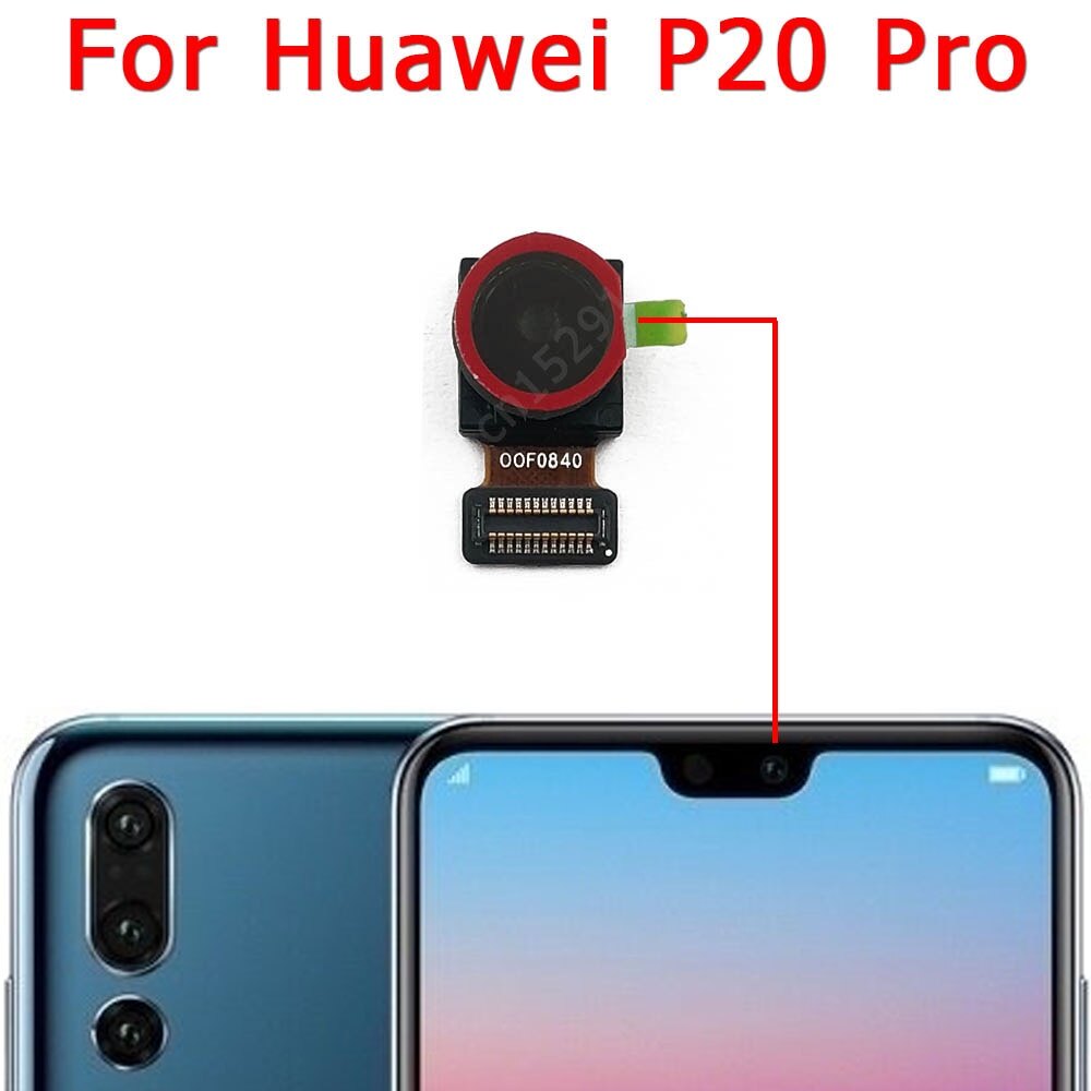 Cho Huawei P9 Plus P10 P20 Pro P30 P40 Lite E Mô-đun Máy Ảnh Gốc Mặt Trước Flex Phụ Tùng Camera Trước Selfie
