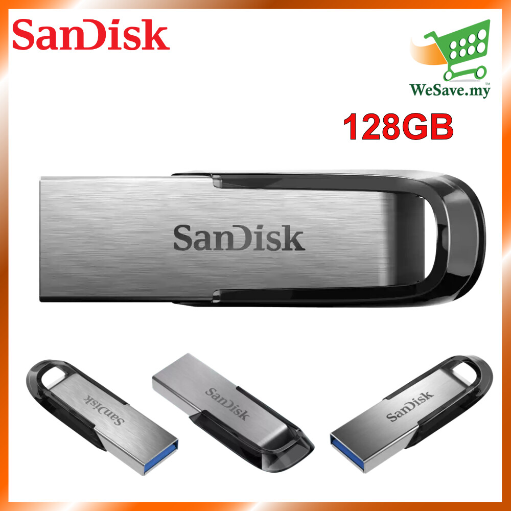 SanDisk Ultra Flair 128GB USB 3.0 Flash Drive/ Pendrive SDCZ73-128G-G46  (Original) Lazada
