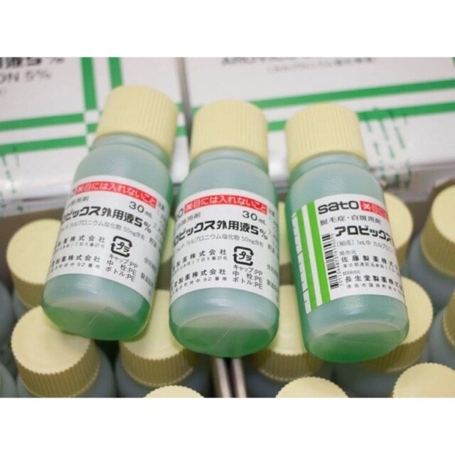 Thuốc bôi kích thích mọc tóc thảo dược sato nhật bản 30ml