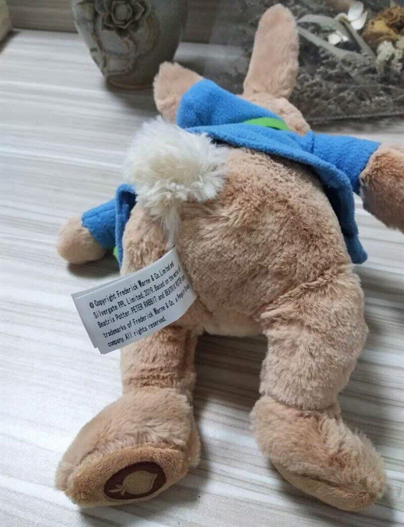 Đồ Chơi Nhồi Bông Hình Thỏ Peter Búp Bê Nhồi Bông Mềm Quà Tặng Trẻ Em Dễ Thương 30Cm
