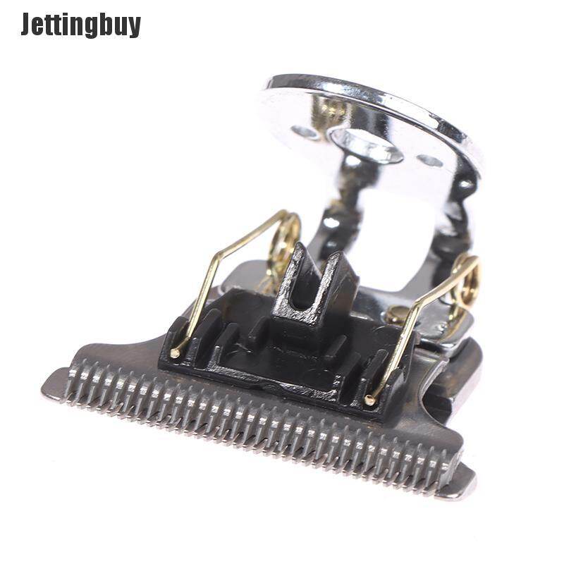 [Jettingbuy] T-Shaped Hair Clipper Blade With Stand T9 Blade Trimmer Replacement Clipper Head