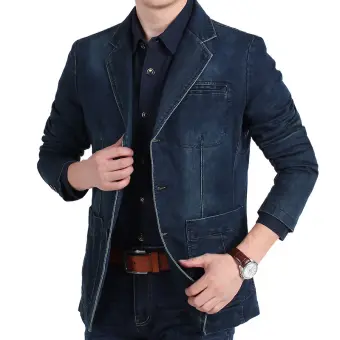 jeans jacket suit