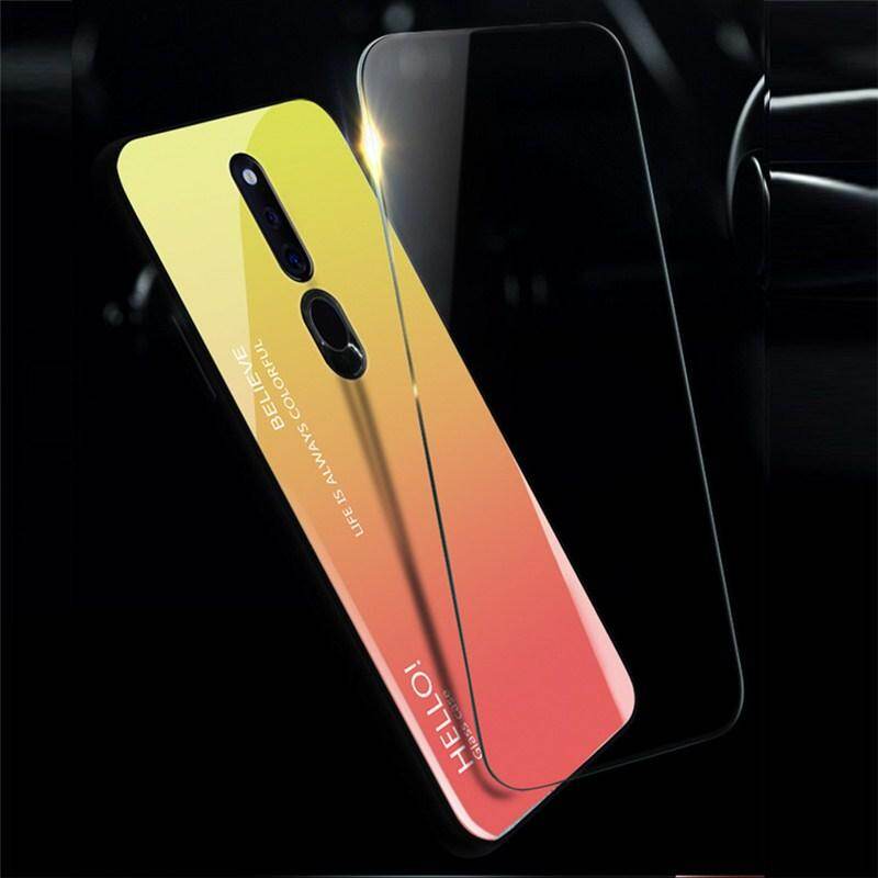 Zeallion Ốp Lưng Kính Cường Lực Gradient Cho "OPPO F11 Pro" Ốp Bảo Vệ Điện Thoại