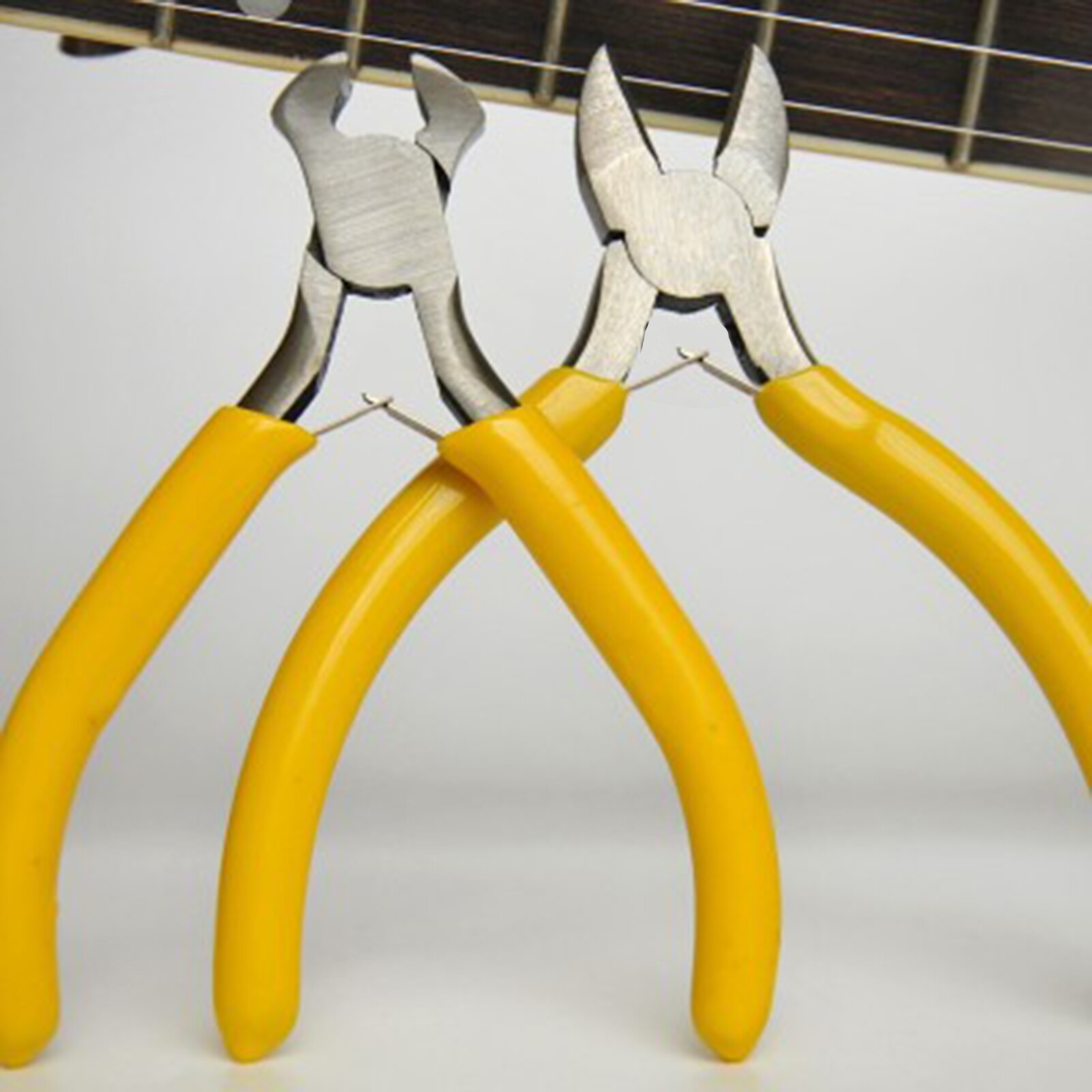 Mini High Hardness Plier Carbon Steel Round Needle Bent Nose Cutter Plier for Jewelry Making