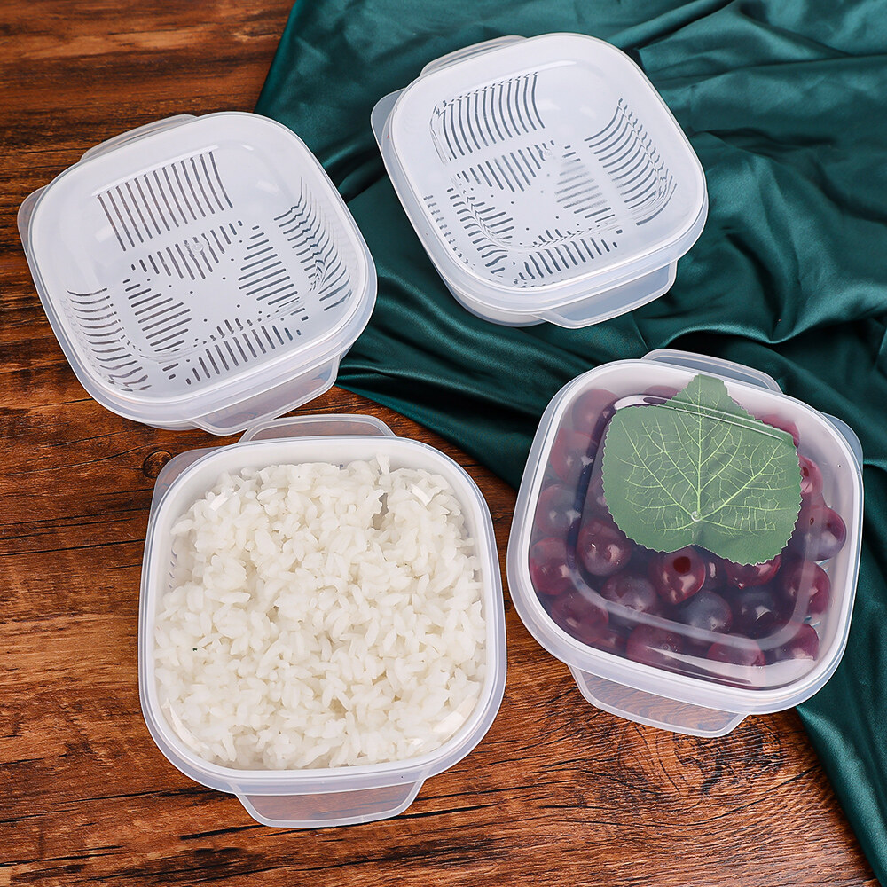 Rice Sub-packaging Box Microwave Heating Lunch Box Food Preservation Box