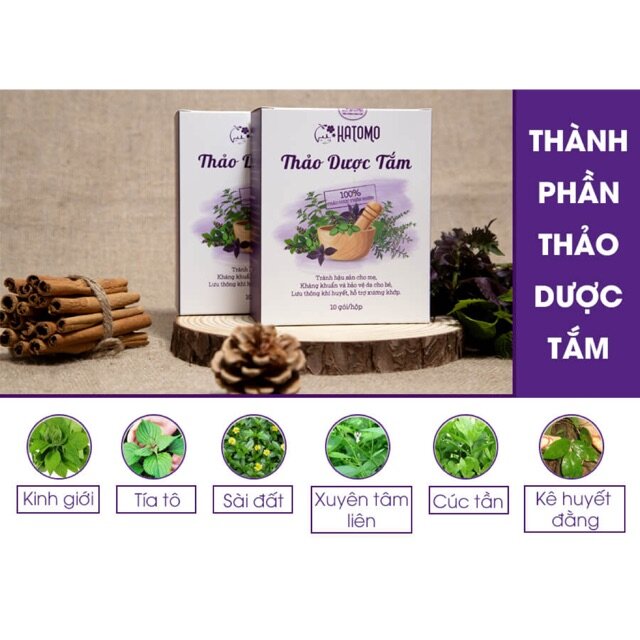 Tắm thảo dược hatomo